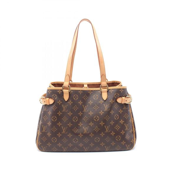 Louis Vuitton Batignolles Monogram Shoulder Bag Leather Brown - Picture 1 of 7